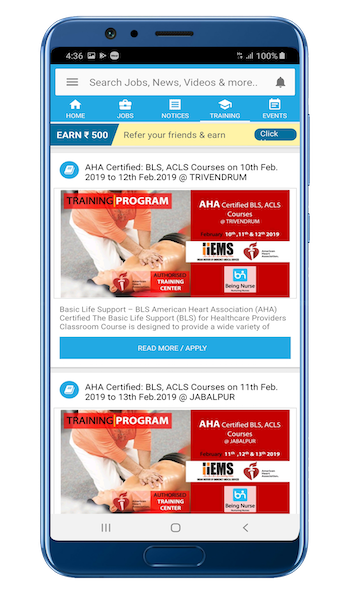 Being Nurse® for Training and workshops
